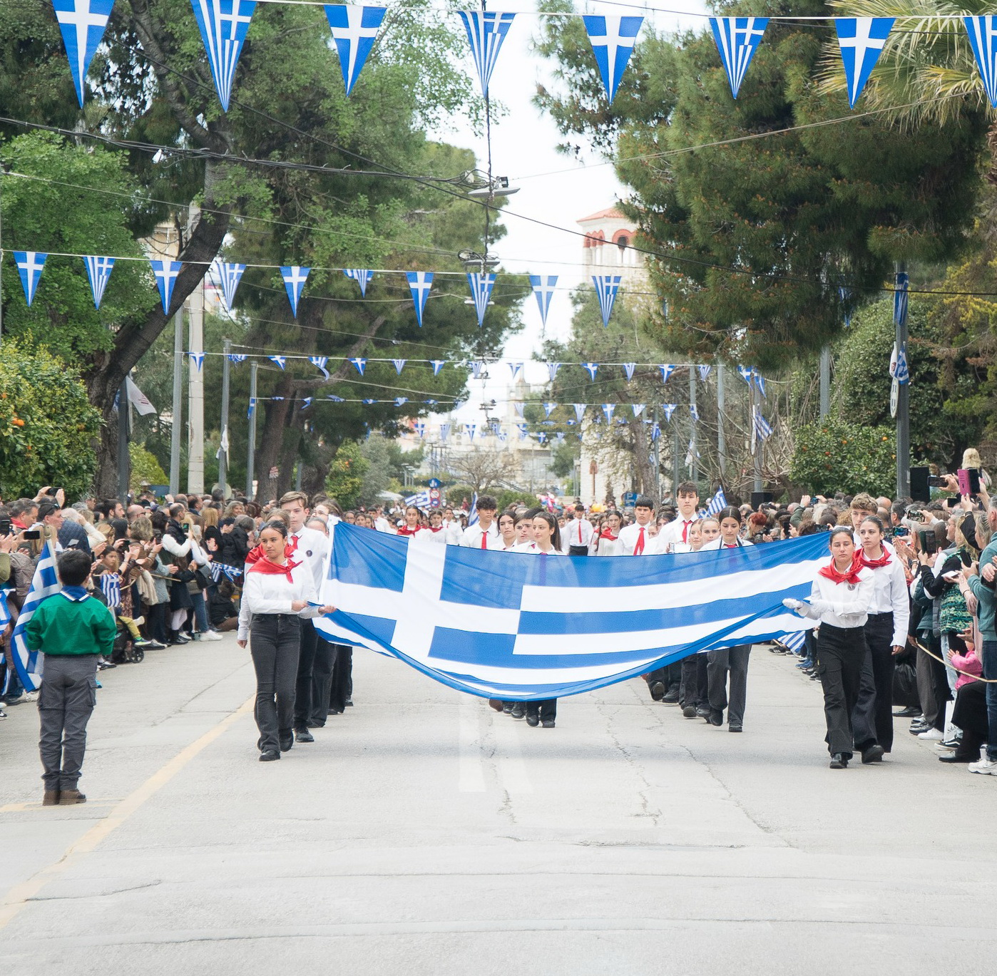 Με λαμπρότητα ο εορτασμός της 25ης Μαρτίου στον Δήμο Βριλησσίων